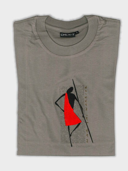 Masai Warrior With Shuka T-Shirts - Celebrate African Heritage and Unique Style