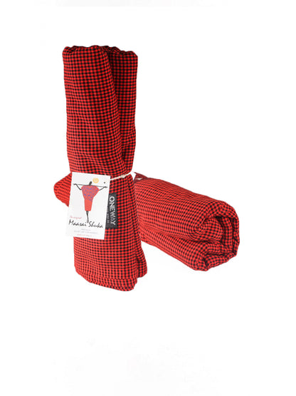 Authentic Maasai Shuka – Handmade in Kenya | Oneway Kenya - Onewaykenya