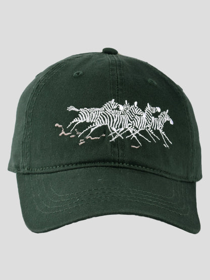 Running Zebras Cotton Twill Cap – Safari Style | Oneway Kenya