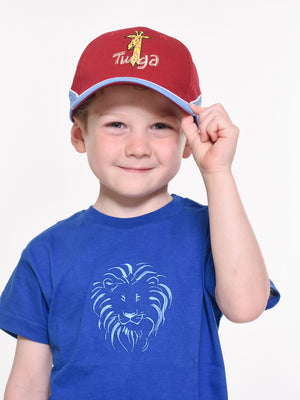 Twiga Kids Cap – 100% Cotton Giraffe Design by Oneway Kenya